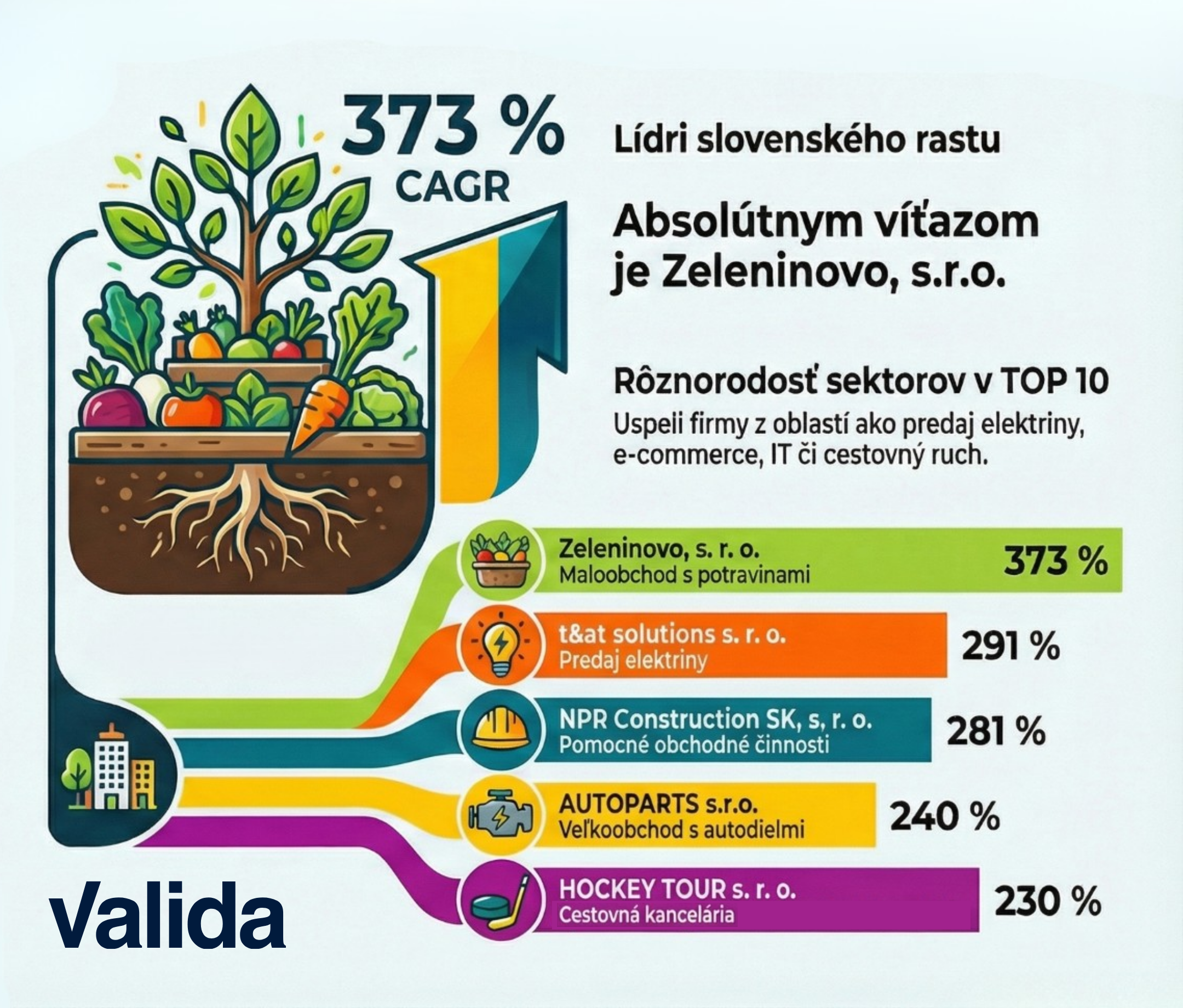 Najrychlejsie rastuce firmy 2024